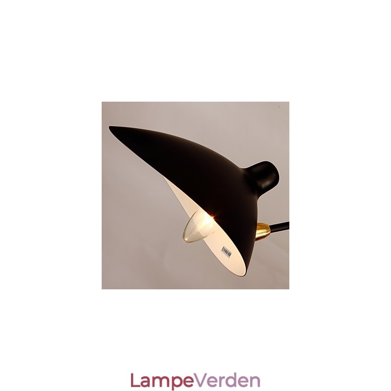 Loft Amercian Countryside Freely Wall Lights Vintage Sengekant Lang Mekanisk Arbejdsstudie Lampe Til Indendørs