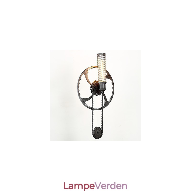 Grand Mercure Mount væglampe Loft Steampunk Nordic American Warehouse Retro Industrial Gear Væglampe