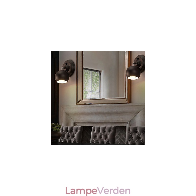 Loft Creative Smedejerns væglampe Gendannelse af Ancient Ways Lights