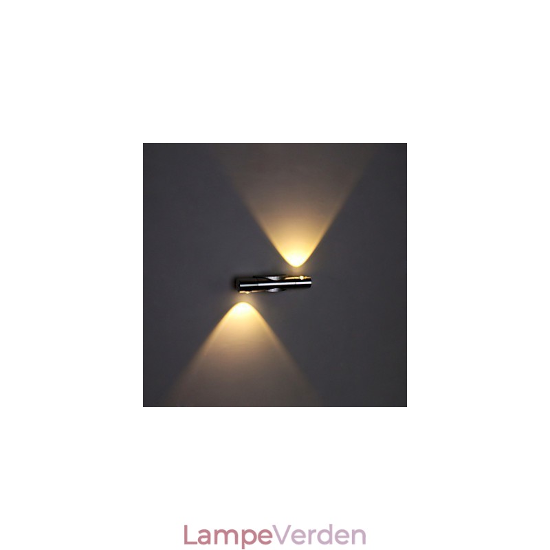 Moderne væglampe med scattering lys Sci fi Design