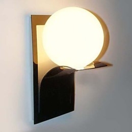 Badeværelse Væglampe Moderne Globe Metal Glas galvanisering