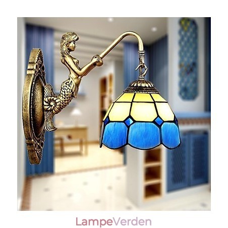 Europa Type Restoring Ancient Ways Væglampe Creative Mediterranean Glass Lights Europa Type Restoring Ancient Ways Væglampe Creative Mediterranean Glass Lights