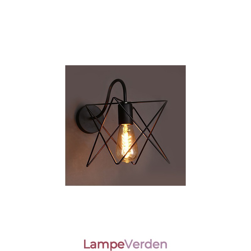 Nordic Retro Gang Trapper Line Væglampe Lys