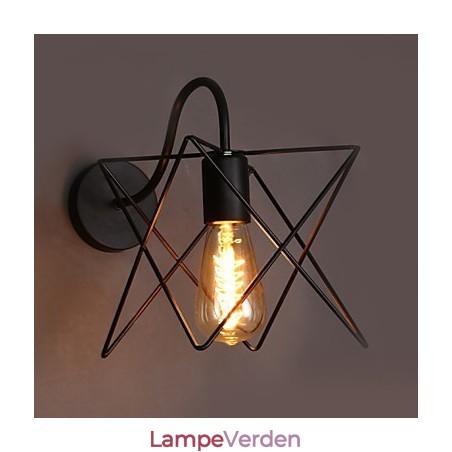 Nordic Retro Gang Trapper Line Væglampe Lys Nordic Retro Gang Trapper Line Væglampe Lys