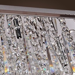 Moderne moderne Crystal Others Flush Mount
