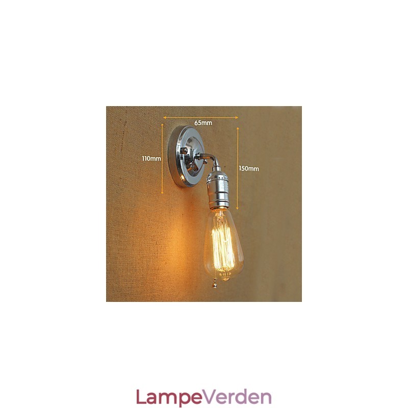 American Rural Countryside Retro Moderne Edison Light Bulb Aisle Mini Stue Væglampe