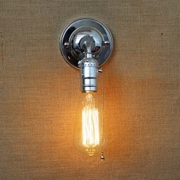 American Rural Countryside Retro Moderne Edison Light Bulb Aisle Mini Stue Væglampe