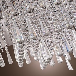 Moderne moderne Crystal Others Flush Mount