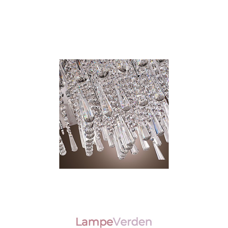 Moderne moderne Crystal Others Flush Mount