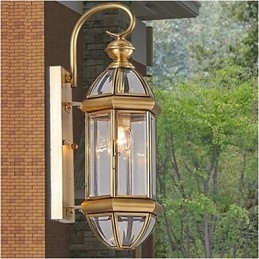 Udelampe Havelampe Udelampe Fuld Kobberlampe