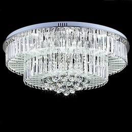 Flush Mount med fjernbetjening Moderne moderne glas