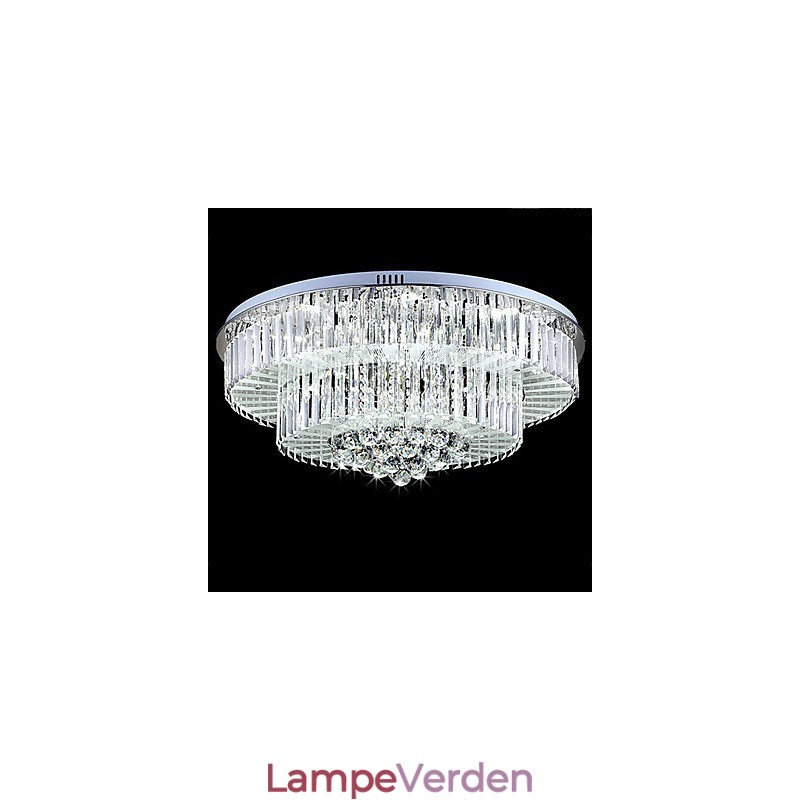 Flush Mount med fjernbetjening Moderne moderne glas