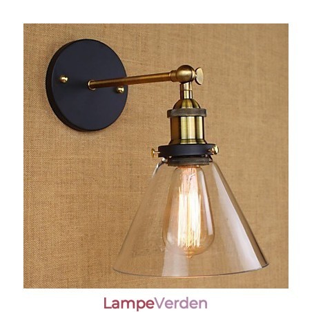 Industriel Klokke Type Amerikansk Land Dekorativ Væglampe