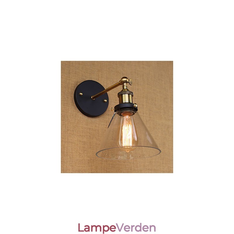 Industriel Klokke Type Amerikansk Land Dekorativ Væglampe