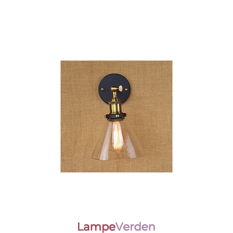 Industriel Klokke Type Amerikansk Land Dekorativ Væglampe