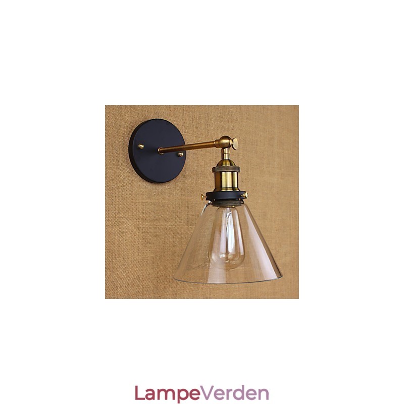 Industriel Klokke Type Amerikansk Land Dekorativ Væglampe