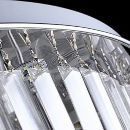 Flush Mount med fjernbetjening Moderne moderne glas