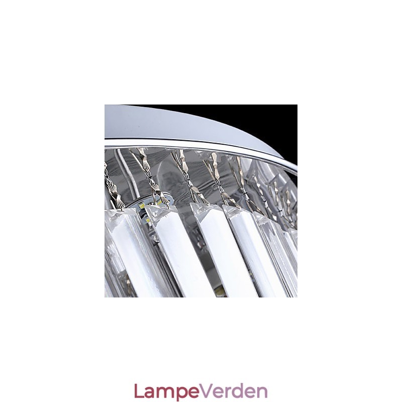 Flush Mount med fjernbetjening Moderne moderne glas