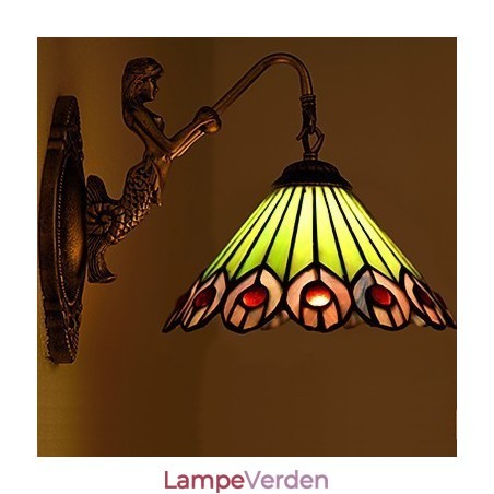 Europæisk kontrakteret landdistrikterne kreative smedejerns væglampe lys