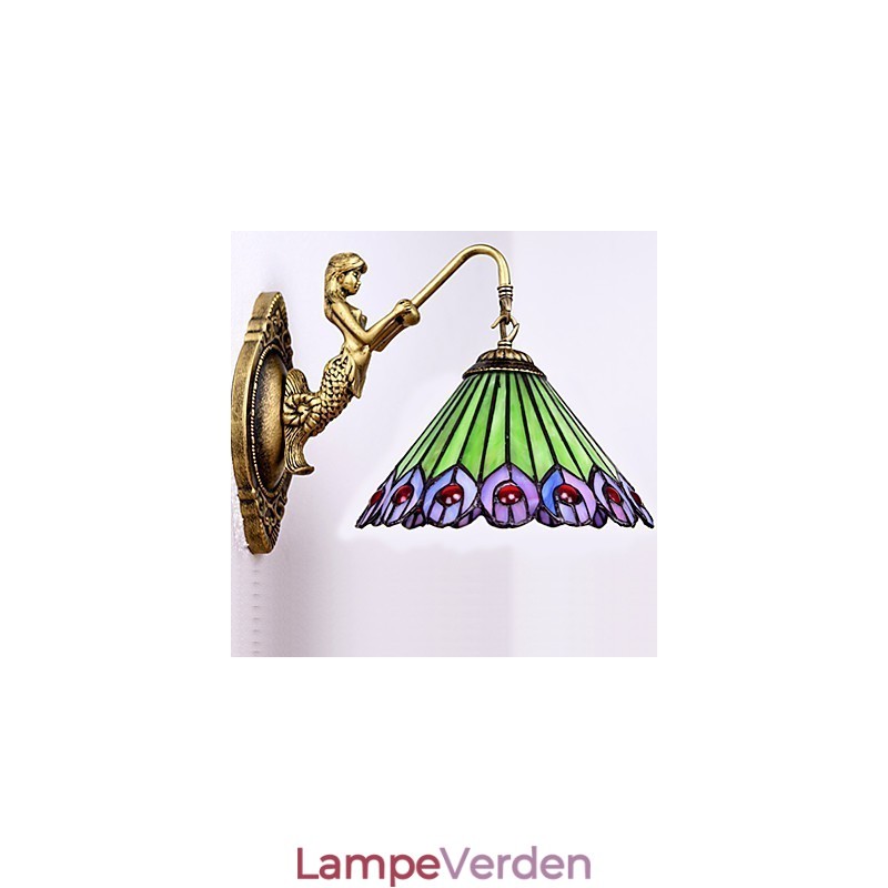 Europæisk kontrakteret landdistrikterne kreative smedejerns væglampe lys