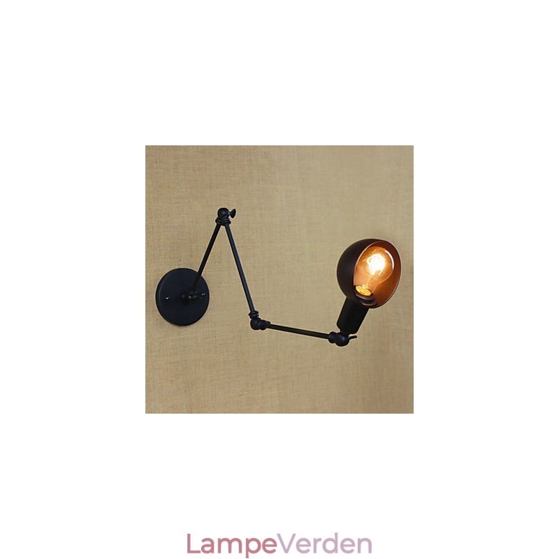 Personlighed Lang Arm Justerbar Vinkel Bar Tre Retro Stue Lamper Belysning Dekorativ Væglampe