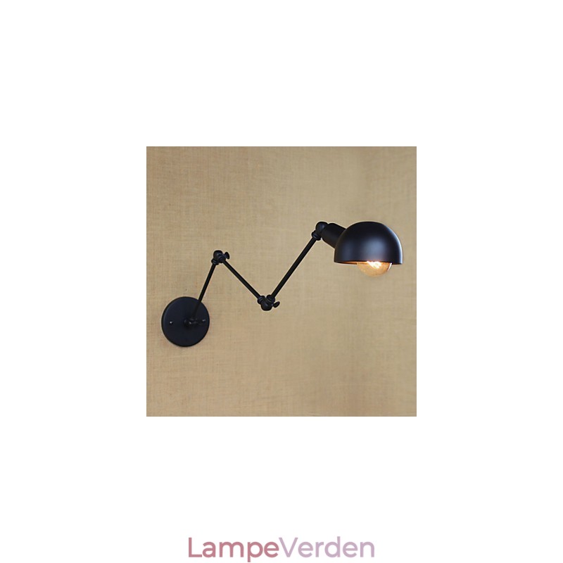 Personlighed Lang Arm Justerbar Vinkel Bar Tre Retro Stue Lamper Belysning Dekorativ Væglampe
