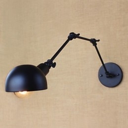 Personlighed Lang Arm Justerbar Vinkel Bar Tre Retro Stue Lamper Belysning Dekorativ Væglampe