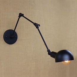 Personlighed Lang Arm Justerbar Vinkel Bar Tre Retro Stue Lamper Belysning Dekorativ Væglampe