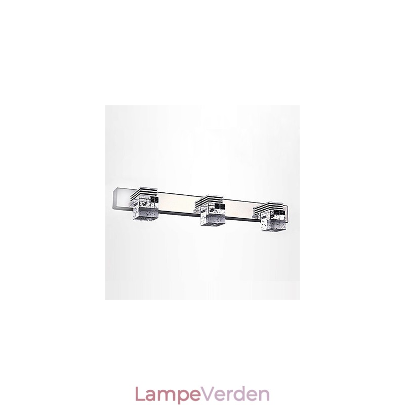 Væglamper Badeværelsesbelysning Vægskiver Krystal Ministil Moderne Moderne Metal