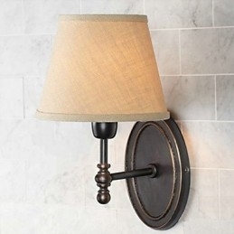 Landdistrikt Nordisk Restaurering anCient Ways Warm Cloth WallLamp