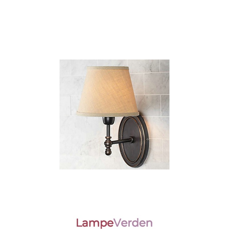 Landdistrikt Nordisk Restaurering anCient Ways Warm Cloth WallLamp