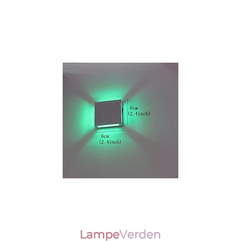 Mini Style Flush Mount væglamper Modern Contemporary Metal