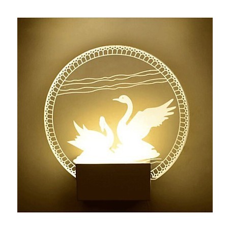 Akryl Væglampe PVC Lampe Lys Moderne Moderne Metal Akryl Væglampe PVC Lampe Lys Moderne Moderne Metal