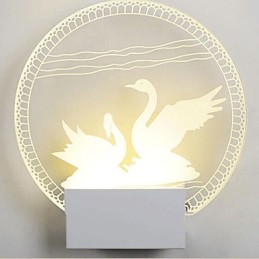 Akryl Væglampe PVC Lampe Lys Moderne Moderne Metal