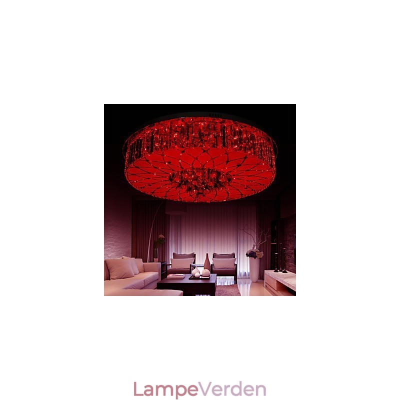 Flush Mount Crystal Modern Contemporary Metal