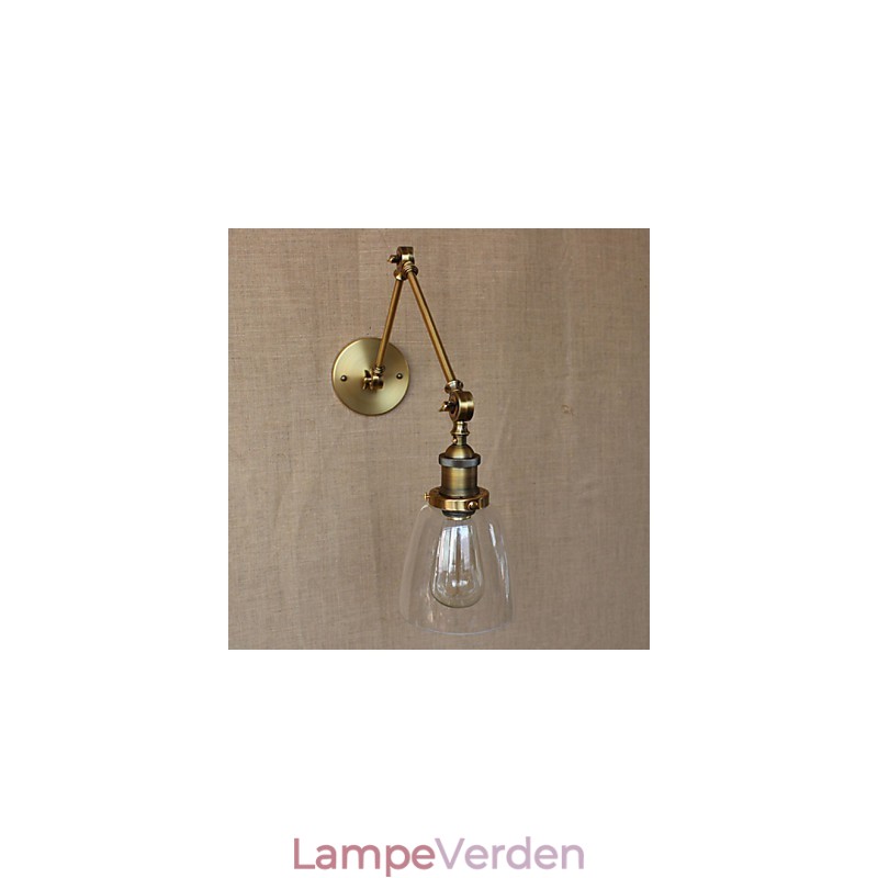Retro Vintage RACK Soveværelse Sengekant Eksklusiv Hotel Lobby Dekoreret Antik Bronze Wall Sconce