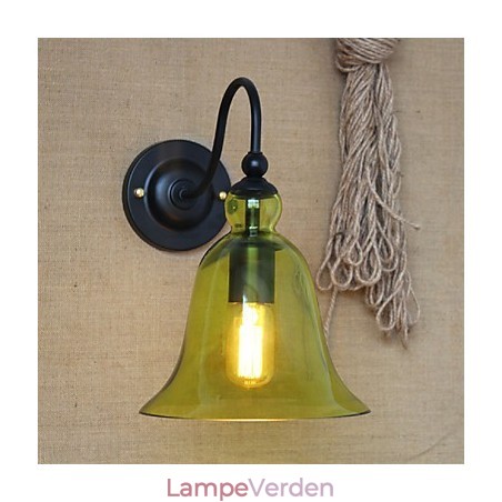 American Rural Countryside Minimalistisk Blå Glas Dekorativ Væglampe Stue Gang American Rural Countryside Minimalistisk Blå Glas Dekorativ Væglampe Stue Gang