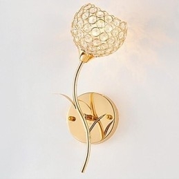 Krystal væglamper Moderne moderne metal