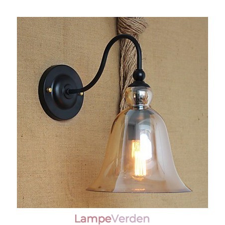 Amerikansk Landdistrikter Minimalistisk Stue Gang Dekoreret Glasvæg Sconce Amerikansk Landdistrikter Minimalistisk Stue Gang Dekoreret Glasvæg Sconce