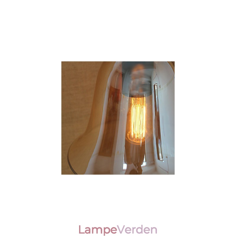 Amerikansk Landdistrikter Minimalistisk Stue Gang Dekoreret Glasvæg Sconce