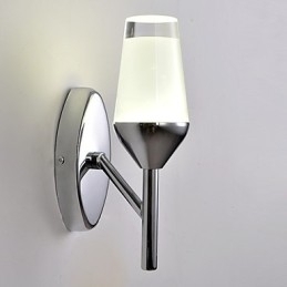 Væglamper Moderne moderne metal vinglaslampe
