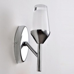Væglamper Moderne moderne metal vinglaslampe