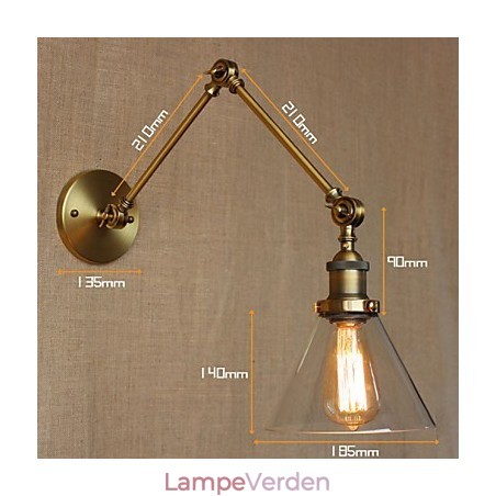 Industriel stil Retro Vintage Stores Soveværelse Moderne kirkesal dekoreret bronze væg lampet Industriel stil Retro Vintage Stores Soveværelse Moderne kirkesal dekoreret bronze væg lampet