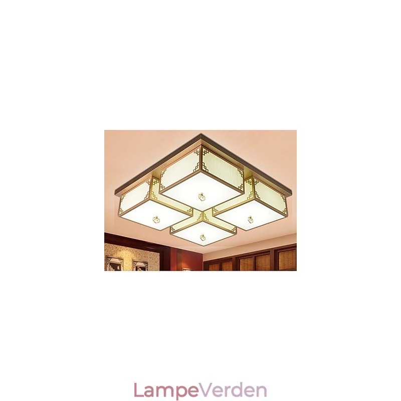 En kinesisk stil lamper jern loftsbelysning Atmosfære A