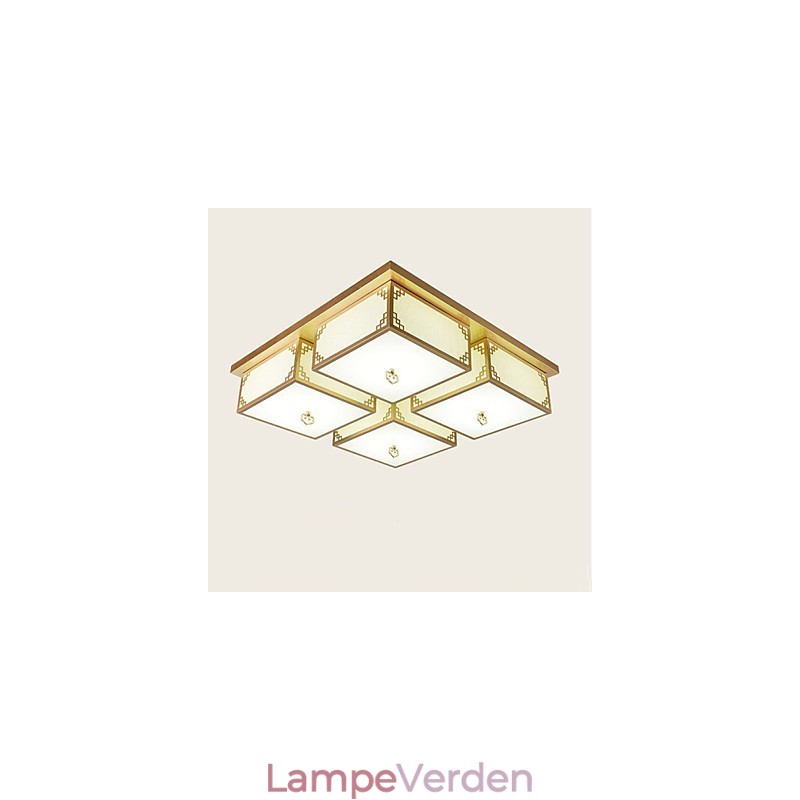 En kinesisk stil lamper jern loftsbelysning Atmosfære A