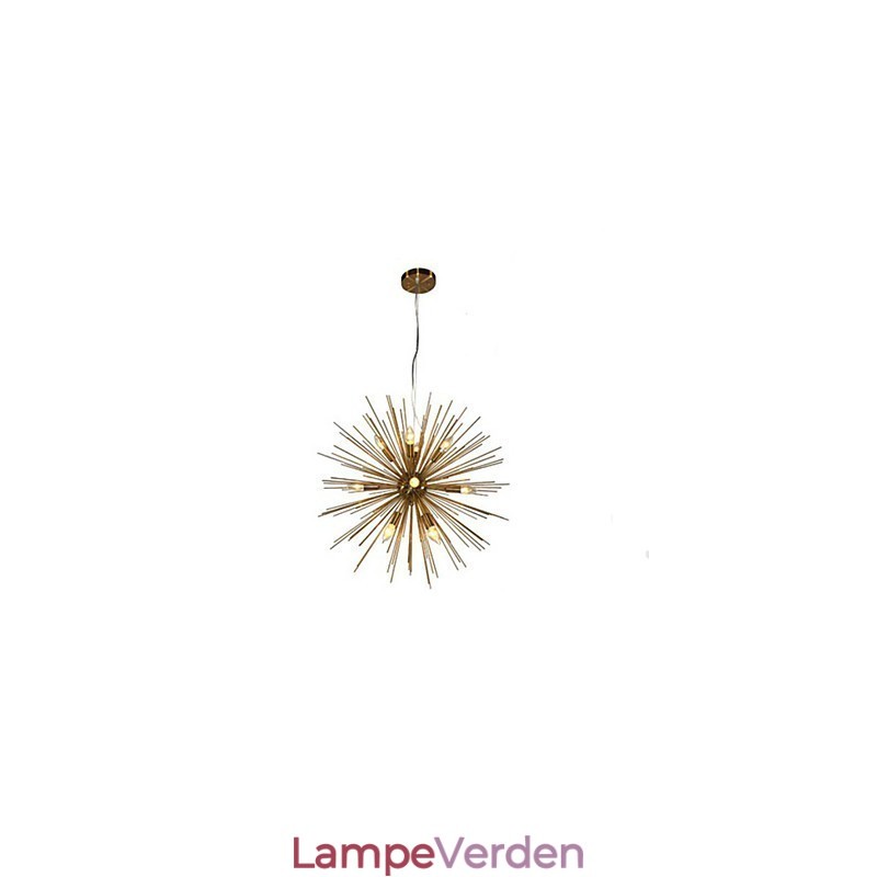 Retro Imitation Copper Creative line 12 Lysekrone