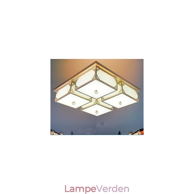 En kinesisk stil lamper jern loftsbelysning Atmosfære A