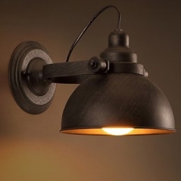 Loft Smedejern Pot Creative Vintage Væglampe Lights