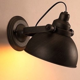 Loft Smedejern Pot Creative Vintage Væglampe Lights