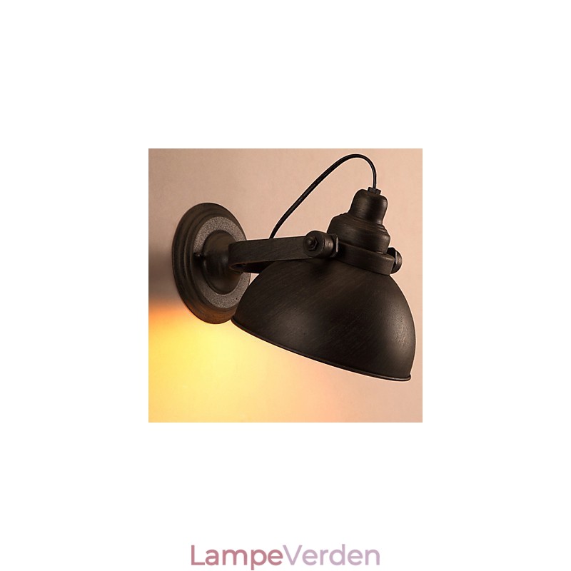 Loft Smedejern Pot Creative Vintage Væglampe Lights